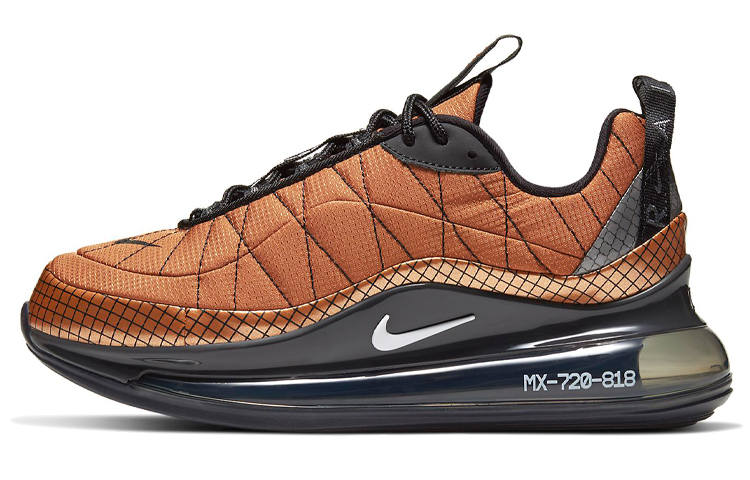 Nike Nike Air Max 720 818 Wear resistant And Lightweight Kids Lifestyle Shoes Tawny Kids'