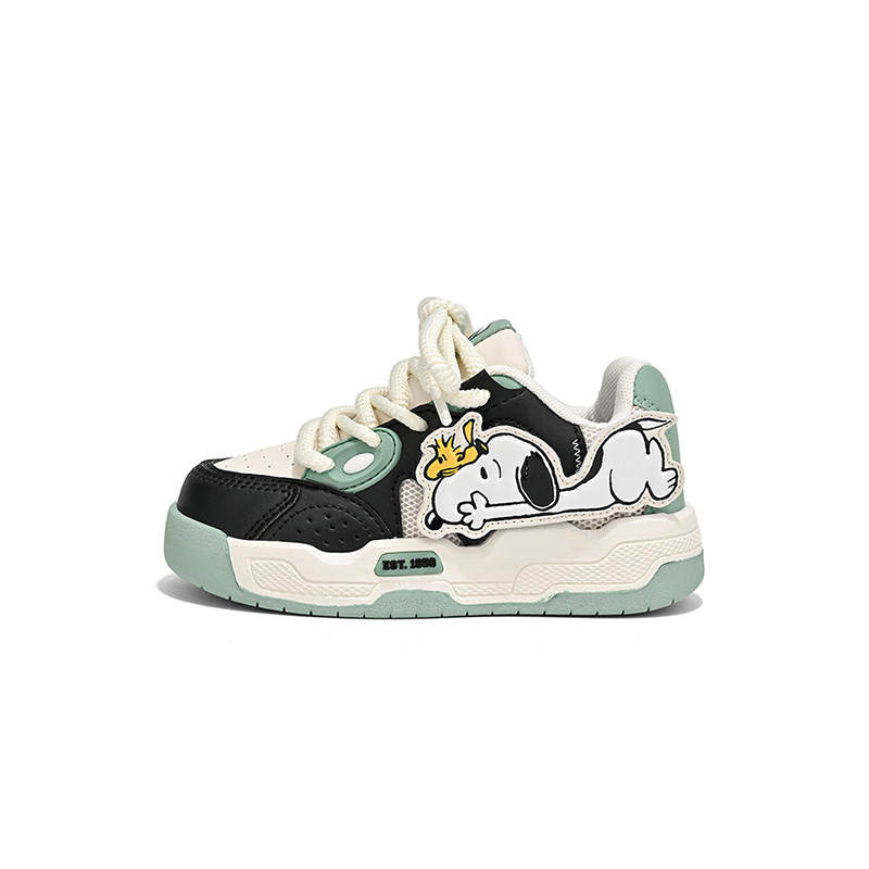 SNOOPY PILOT Slip Resistant, Abrasion Resistant, Breathable Low top Kids Lifestyle Shoes Jelly Green Kids'