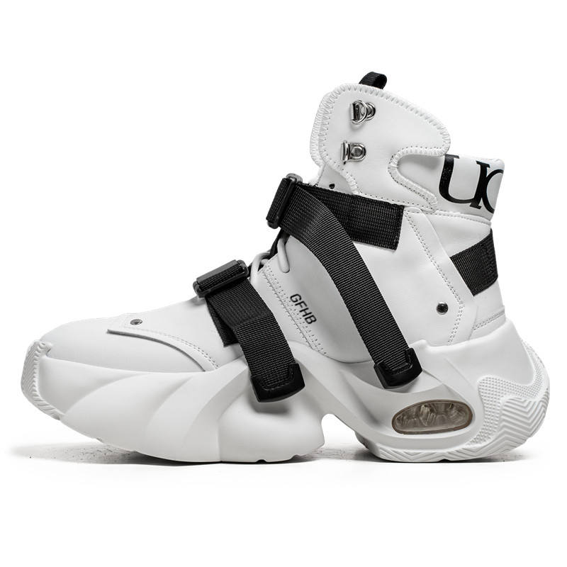 GONGFUHUOBAN PU Polyurethane Abrasion Resistant Waterproof Wear resistant And Waterproof High top Kids Lifestyle Shoes