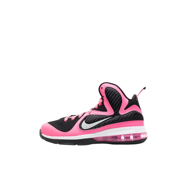 Nike Nike Lebron 9 Mid top Children's Basketball Shoes Black Pink Kids'