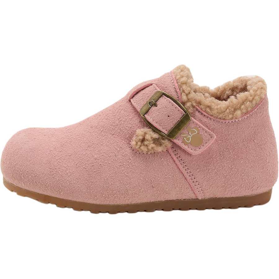 Disney Minnie Vintage Fleece Lined Birkenstock Style Shoes Low top Kids Lifestyle Shoes Teenagers