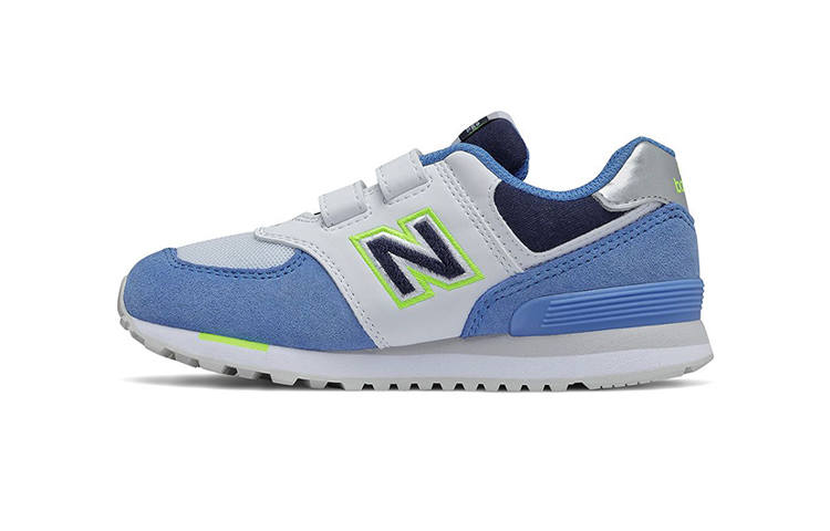 New Balance New Balance Varsity Sport Comfortable And Breathable Mid top Toddler Shoes White Blue Infant And Toddler