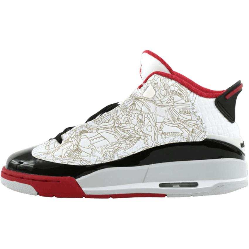 Jordan Jordan Dub Zero High top Children's Basketball Shoes White Teenagers