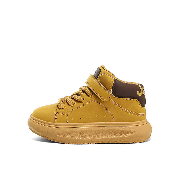 Jeep Jeep Synthetic Leather High top Skateboard Shoes Gingerbread Brown Kids'