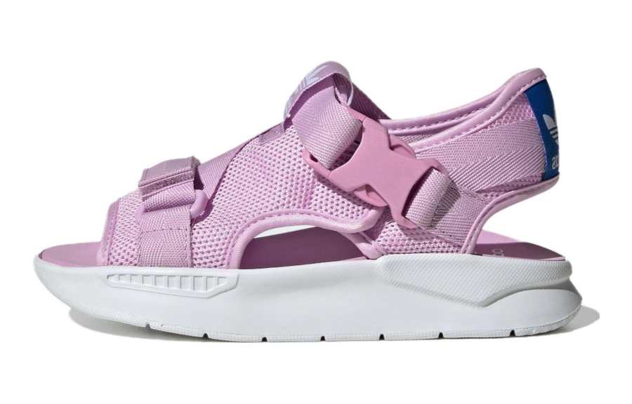 Adidas Originals Slip Resistant Abrasion Resistant Sports Sandals Pink Children Aged 3 7 Years Old