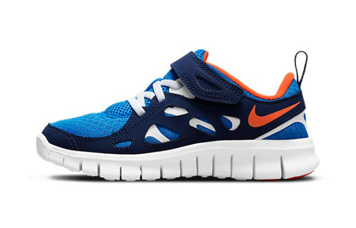 Nike Nike Free Run 2 Light Photo Blue Orange PS