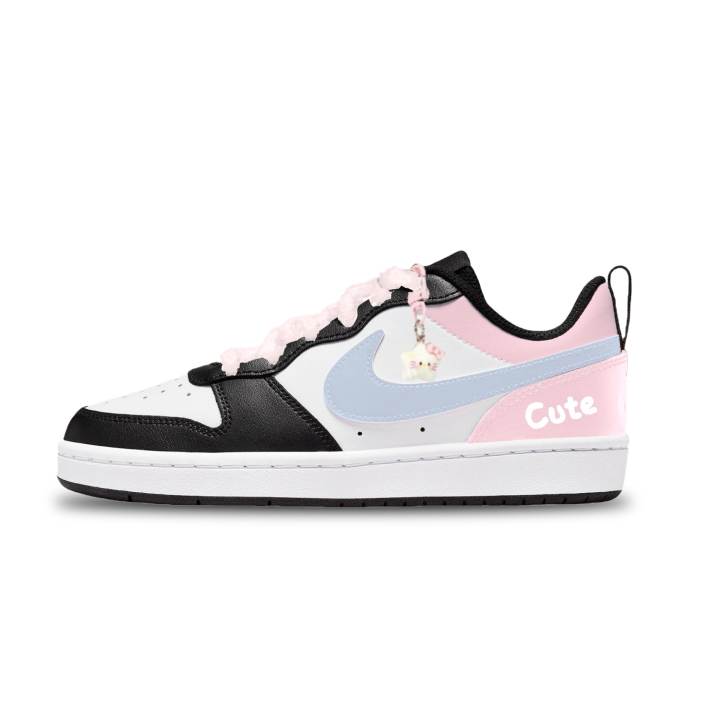 Nike Nike Court Borough Leather Slip Resistant Abrasion Resistant Slip Resistant Abrasion Resistant Low top