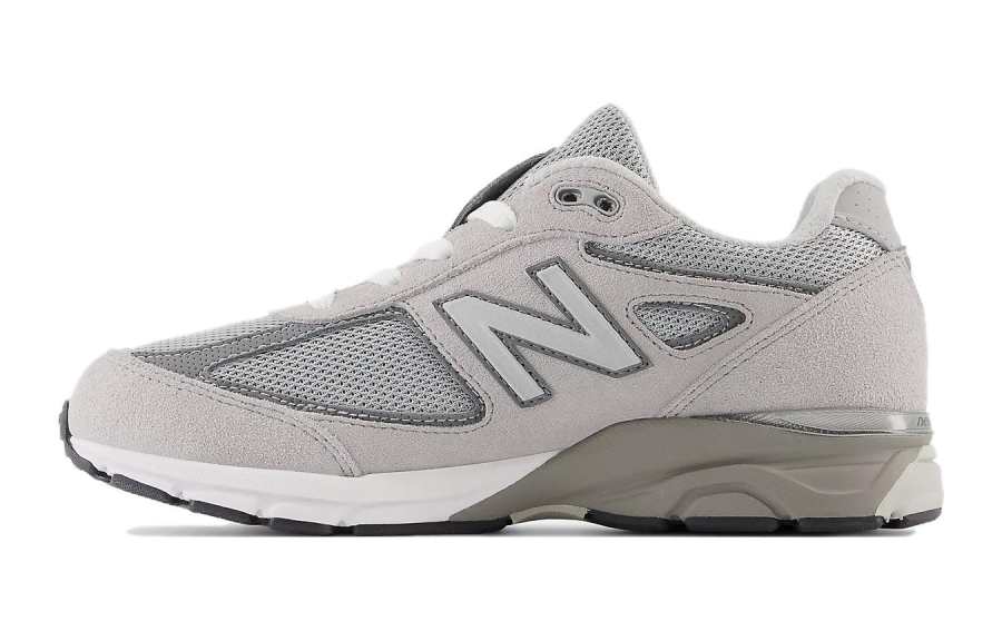 New Balance New Balance NB 990 V4 Low top Kids' Running Shoes Gray & Lurex