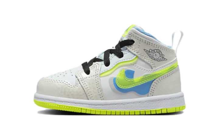 Jordan Jordan Air Jordan 1 Mid SE 'Platinum Tint' TD Comfortable Slip Resistant Cushioning Slip Resistant Mid top