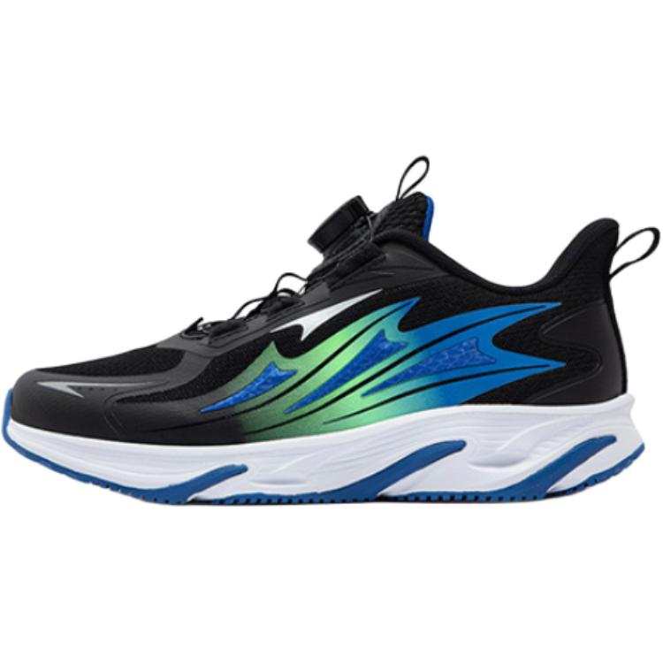 XTEP Low top Running Shoes Black Blue Teenagers