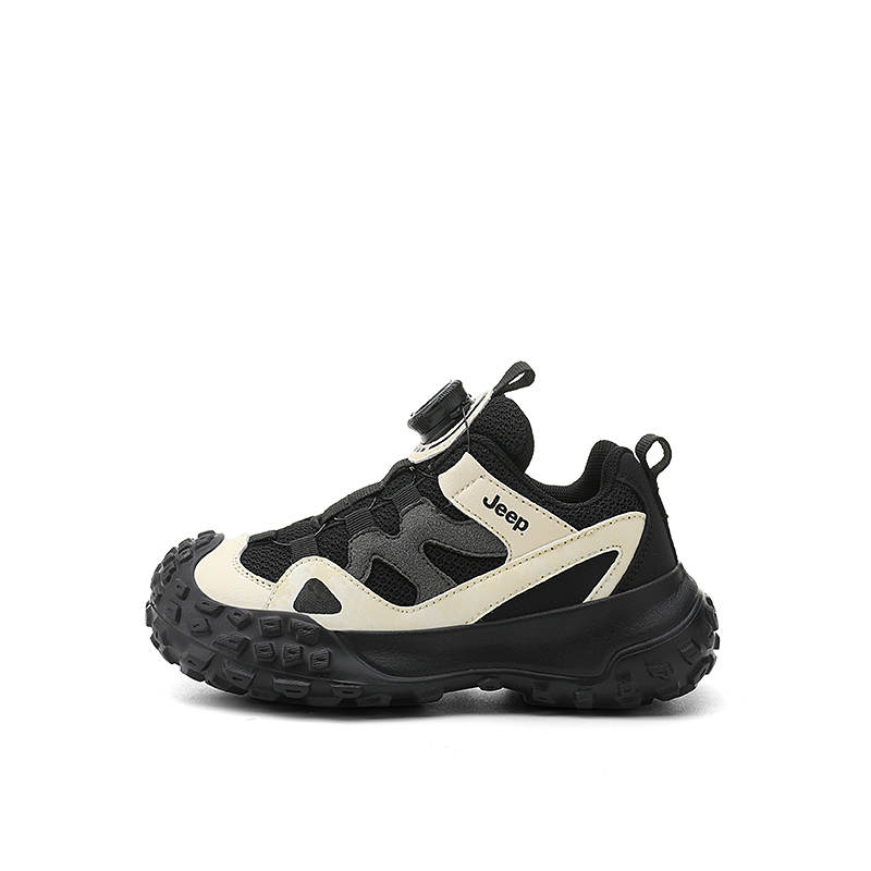 Jeep Low top Kids Lifestyle Shoes Black White Kids'