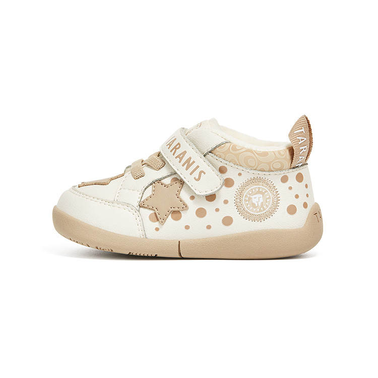 TARANIS Fleece Lined Thermal Baby & Toddler Shoes, Closed Toe Soft Sole Slippers Abrasion Resistant Slip Resistant