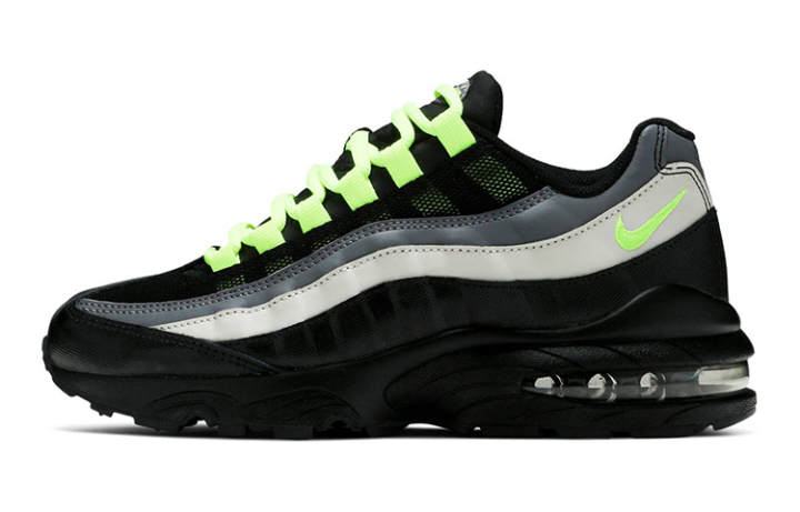 Nike Nike Air Max 95 Black Volt GS