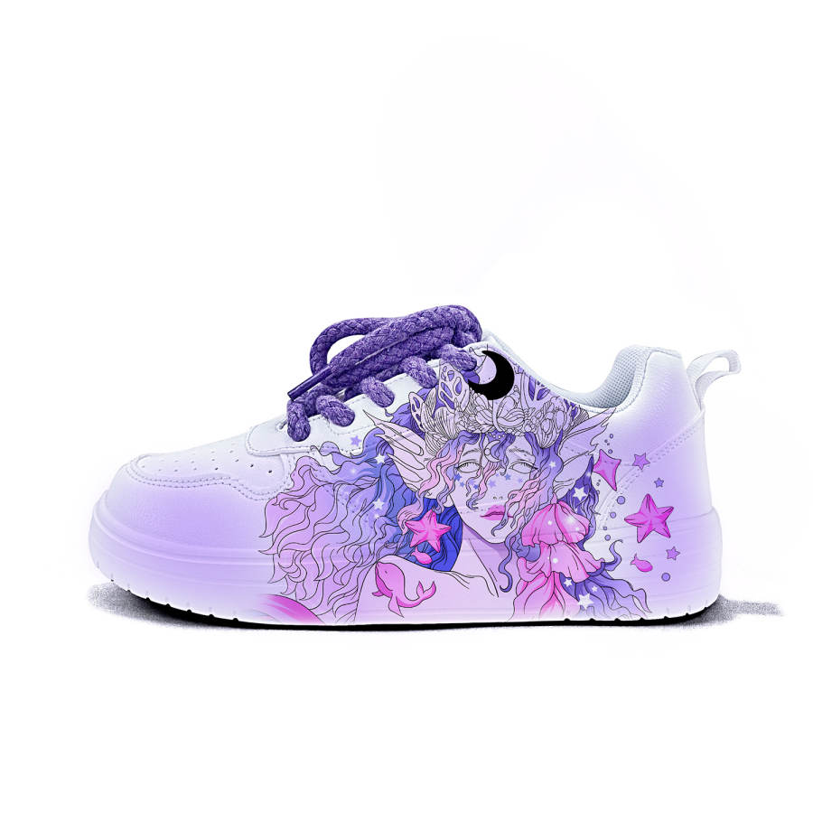 ZUOLENGCHAN Synthetic Leather Fashion Lightweight And Breathable Low top Skateboard Shoes Unisex