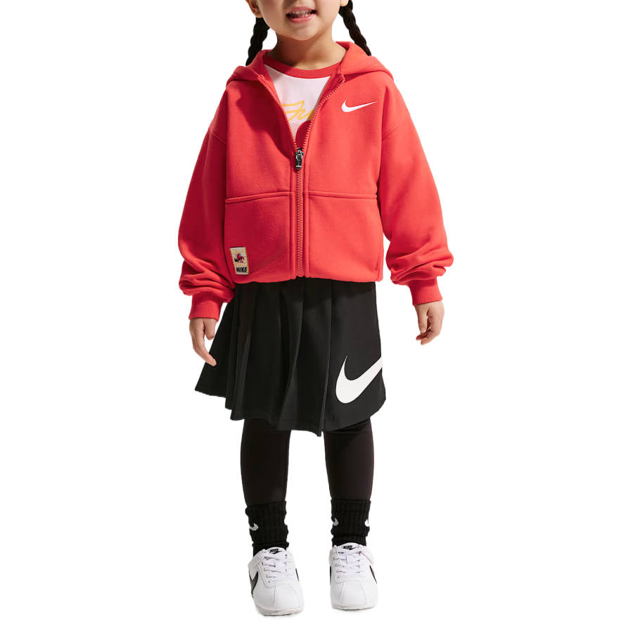 Nike Nike Sweatshirt Sportswear Club Horse Year Limited Edition CNY New Year Style, Soft Fleece Lined Hooded Kids'