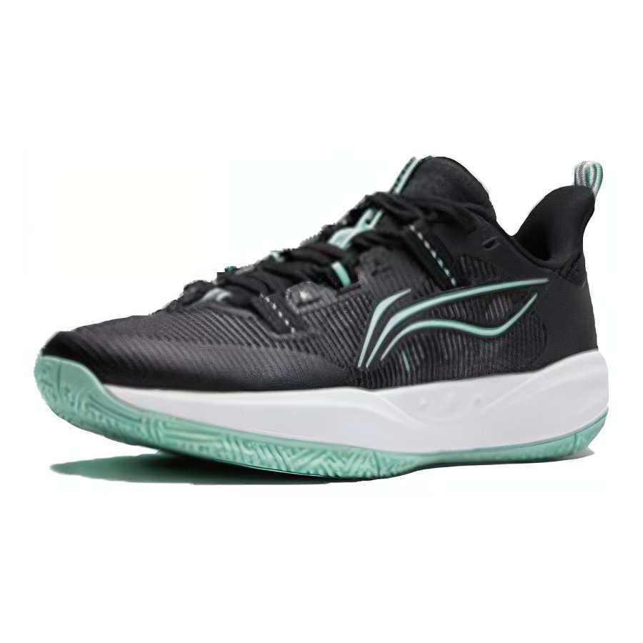 Li-Ning YOUNG Li Ning YOUNG Avant Garde Spirit 4 PRIMARY Fabric Low top Basketball Shoes Black Unisex
