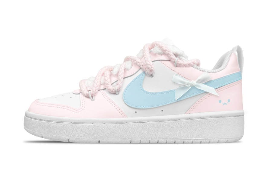 Nike Nike Court Borough Leather Abrasion Resistant Slip Resistant Cushioning Abrasion Resistant Slip Resistant Cushioning