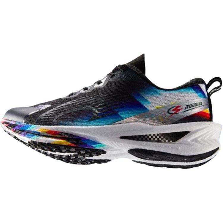 QIAODAN Power Tracking PRO Abrasion Resistant Low top Kids' Running Shoes Black Teenagers
