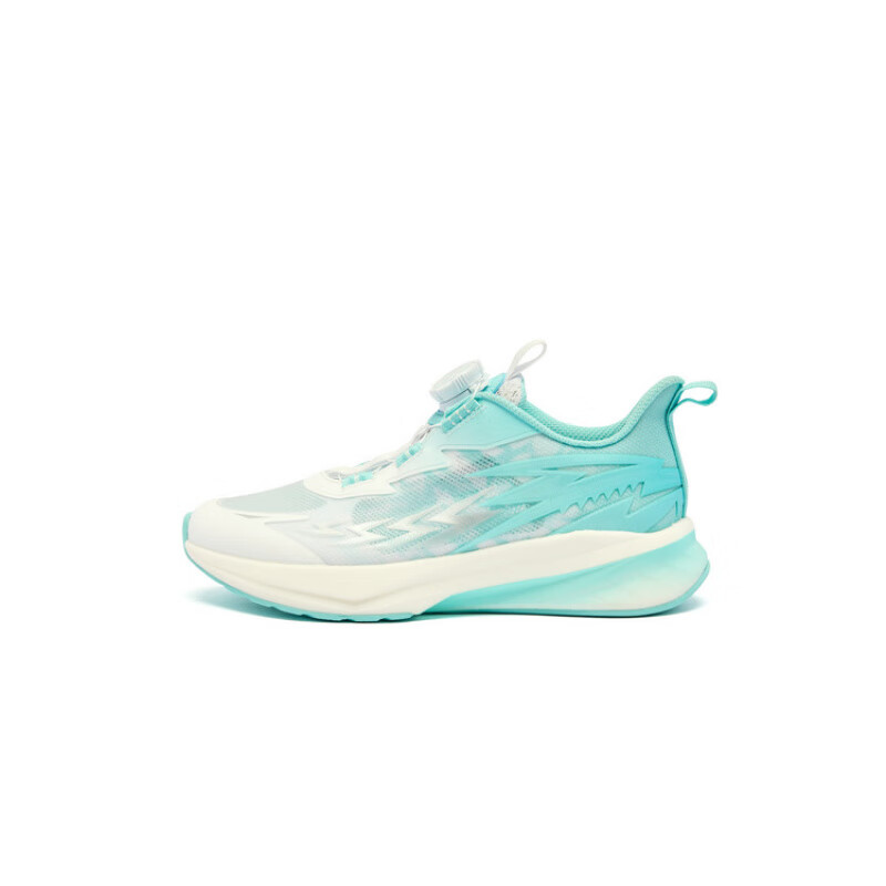 QIAODAN Low top Running Shoes White Blue Teenagers