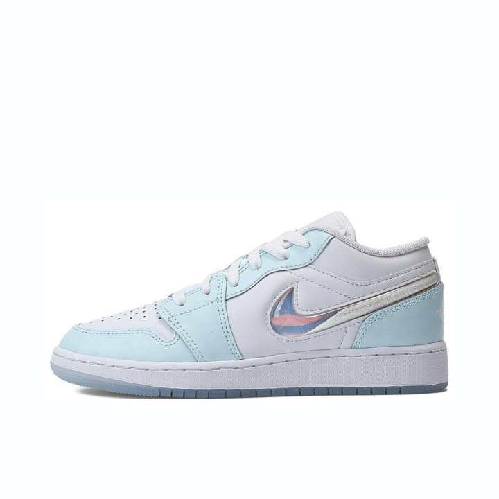 Jordan Nike Synthetic Leather Low top Casual Shoes Multicolor Unisex