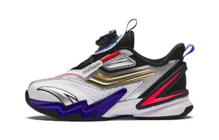 Antakids Cushioning, Wear Resistant Low top Kids' Running Shoes Black White Children Aged 3 7 Years Old
