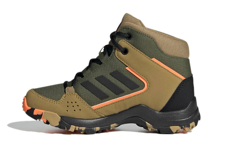 Adidas Adidas Terrex Hyperhiker Breathable High top Kids' Outdoor Shoes Green Black Kids'