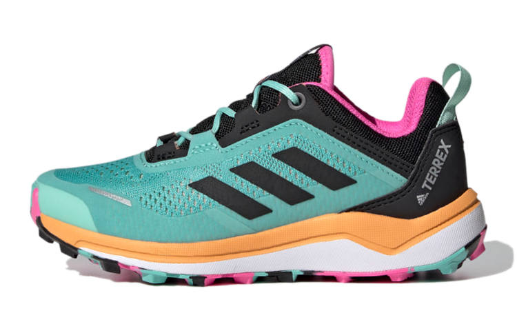 Adidas Adidas Terrex Agravic Breathable Low top Kids' Running Shoes Green Black Teenagers