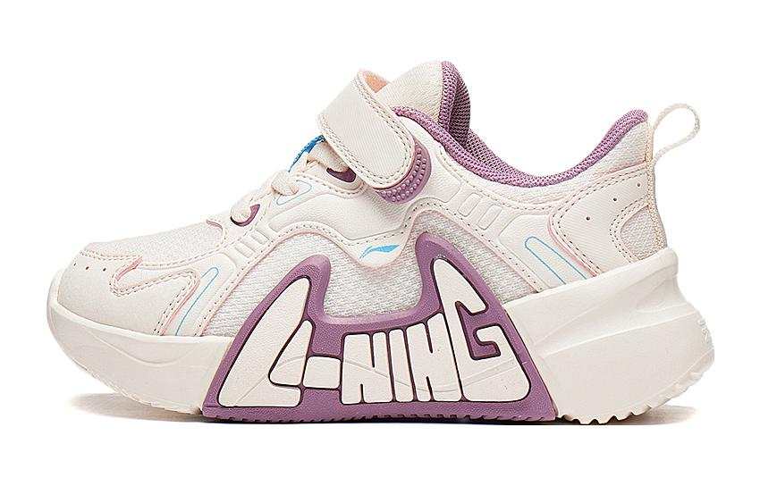 Li-Ning YOUNG Li Ning YOUNG Cushioning Low top Kids' Running Shoes Pink Kids'