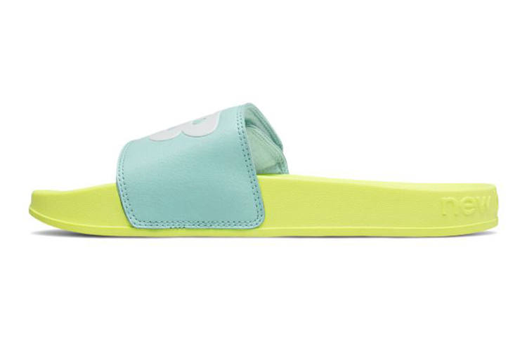 New Balance New Balance NB 200 Adjustable Kids' Slippers Yellow Blue Kids'