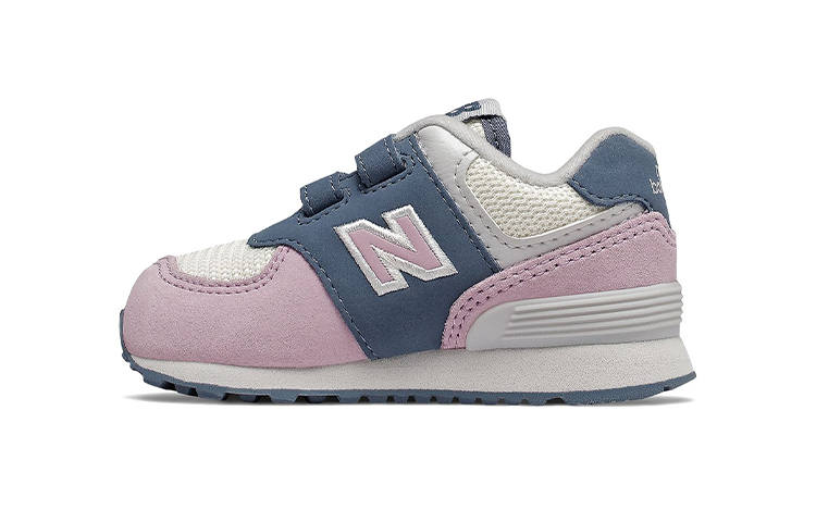 New Balance New Balance Hook And Loop Low top Toddler Shoes Blue Pink Infant And Toddler