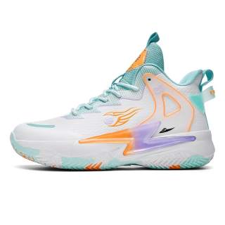 KUDING Comfortable And Trendy Cushioning Mid top Basketball Shoes Unisex