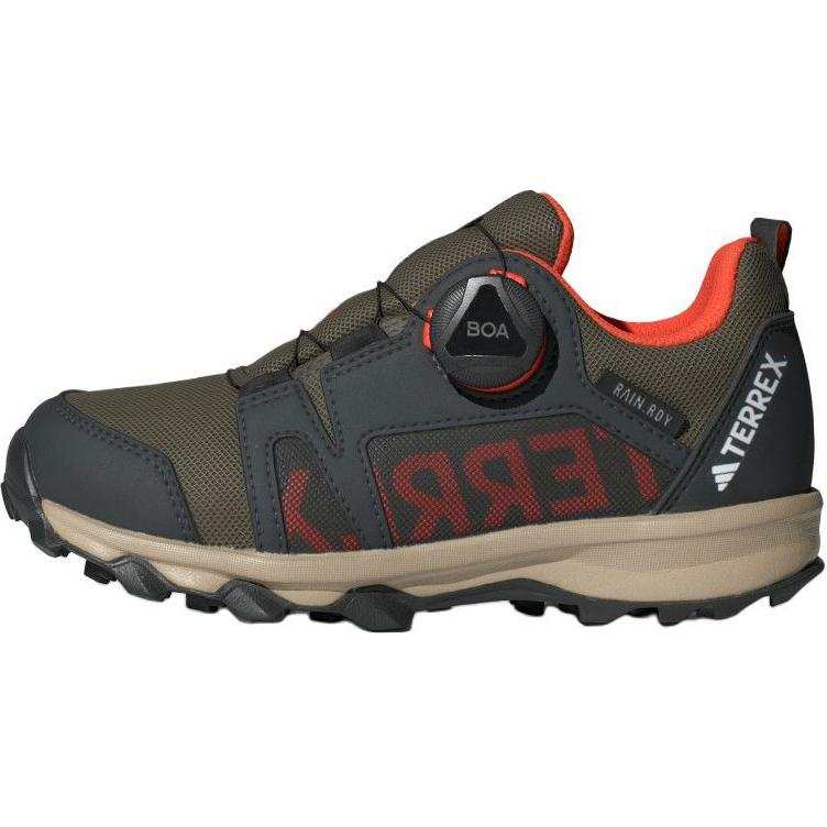 Adidas Adidas Terrex Agravic Slip Resistant Abrasion Resistant Low top Kids' Running Shoes Brown Kids'