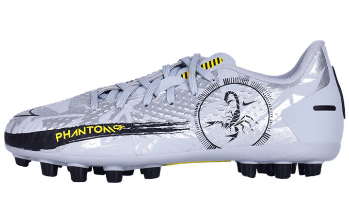 Nike Nike Phantom GT Slip Resistant Slip Resistant Low top Kids' Soccer Shoes Gray Kids'