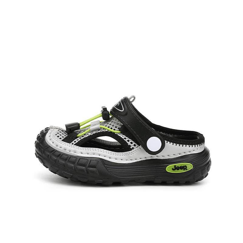 Jeep Children's Sandals Star Diamond Silver/Phantom Black Kids'
