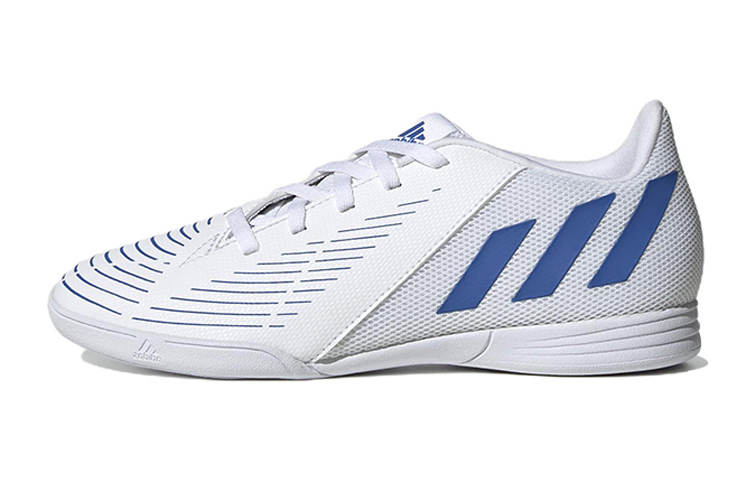 Adidas Adidas Predator Edge.3 Non slip Lightweight Low top Kids' Soccer Shoes White Blue Kids'