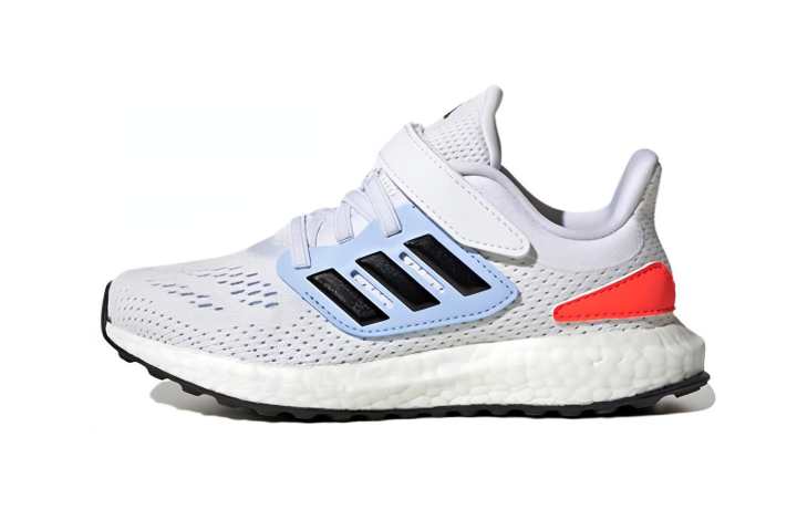 Adidas Adidas Pureboost 22 C Fabric Low top Kids' Running Shoes White Blue Kids'