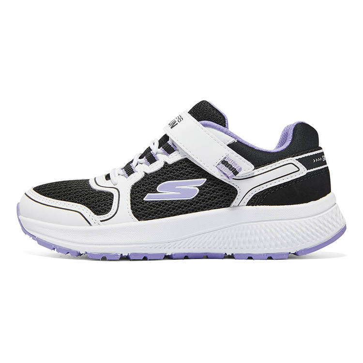 Skechers Go Run Consistent Mesh Low top Kids' Running Shoes Black Pink White