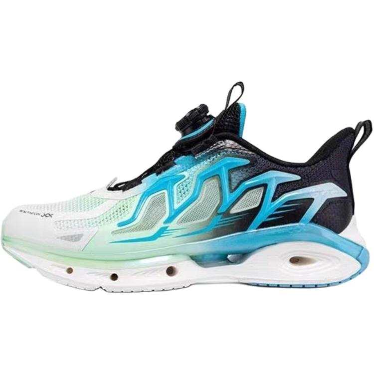 XTEP Low top Running Shoes Black Green Teenagers