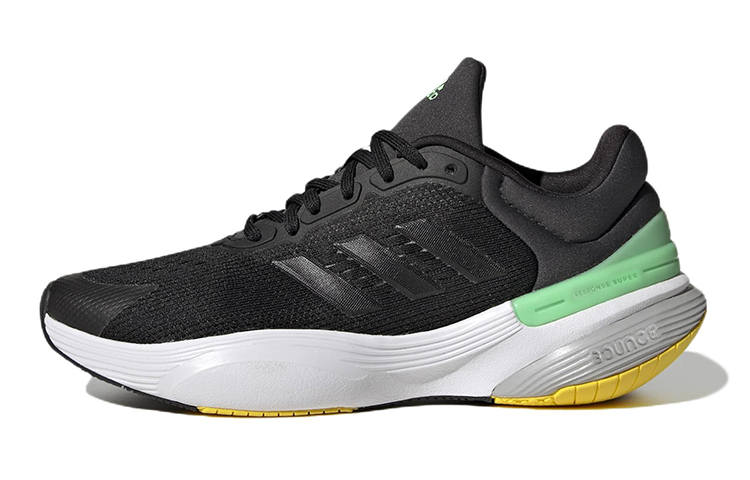 Adidas Adidas Response Super 3.0 J Slip Resistant, Abrasion Resistant, Breathable Low top Kids' Running Shoes Black Teenagers
