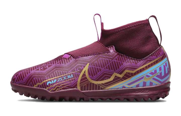 Nike Nike Mercurial Superfly 9 Cushioning High top Soccer Shoes Fuchsia Kids'