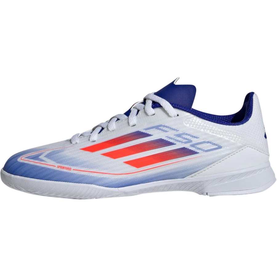 Adidas Adidas F50 League Slip Resistant Abrasion Resistant Low top Kids' Soccer Shoes White Blue Kids'