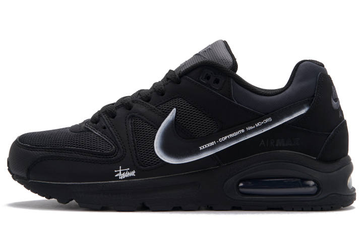 Nike Nike Air Max Command Gothic Knight Low top Casual Shoes Unisex Black