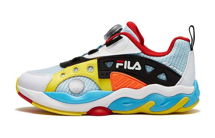 FILA KIDS Comfortable Cushioning, Wear Resistant Low top Kids' Running Shoes Starlight Blue Black