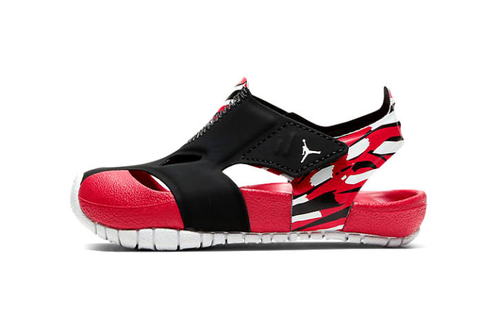 Jordan Jordan Flare Hook and loop Toddler Shoes Black Red Multicolor Infant And Toddler