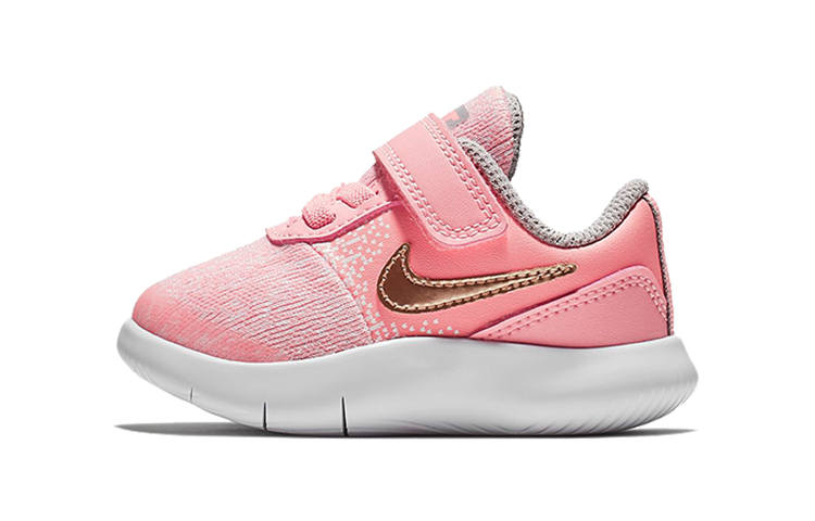 Nike Nike Flex Contact Slip Resistant Anti Kick Low top Toddler Shoes Pink Infant And Toddler