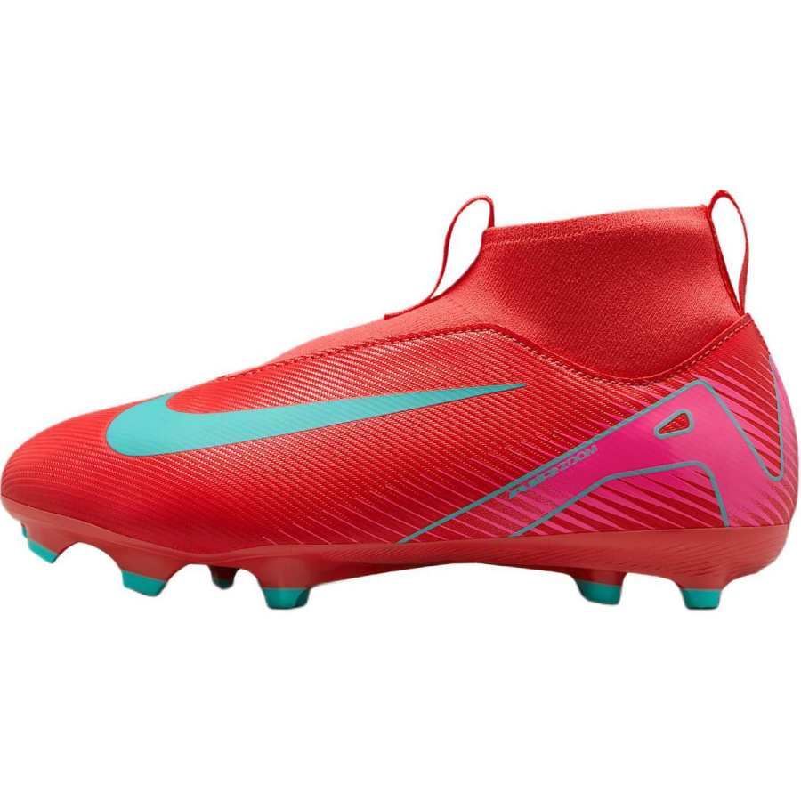 Nike Nike Mercurial Superfly 10 High top Kids' Soccer Shoes Red Kids'