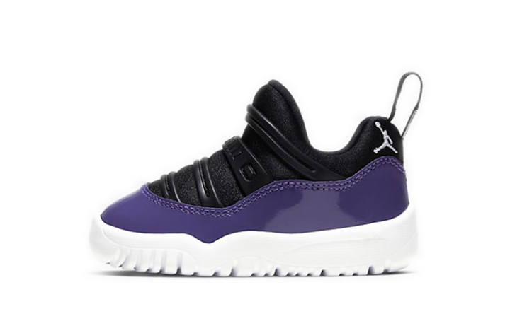 Jordan Jordan 11 Retro Little Flex Black Court Purple TD