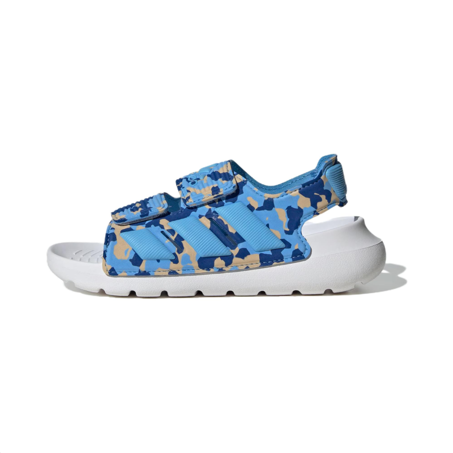 Adidas Adidas Altaswim 2.0 Comfortable Slip Resistant And Anti Kick Breathable Children's Sandals Blue Yellow White