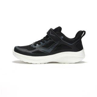 Pony Slip Resistant Cushioning Breathable Slip Resistant Cushioning Breathable Low top Kids' Running Shoes Black Kids'