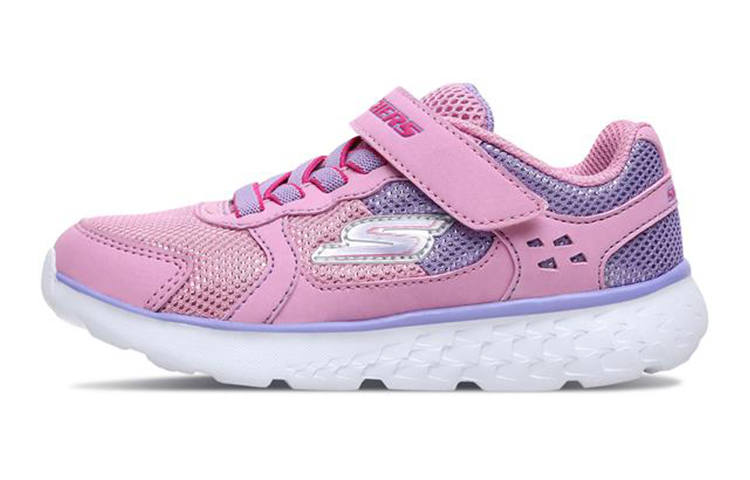 Skechers Go Run 400 Abrasion Resistant Breathable Low top Kids' Running Shoes Pink Purple